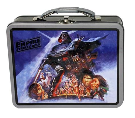 2006 empire strikes back metal lunch box|vintage empire strikes back lunch box.